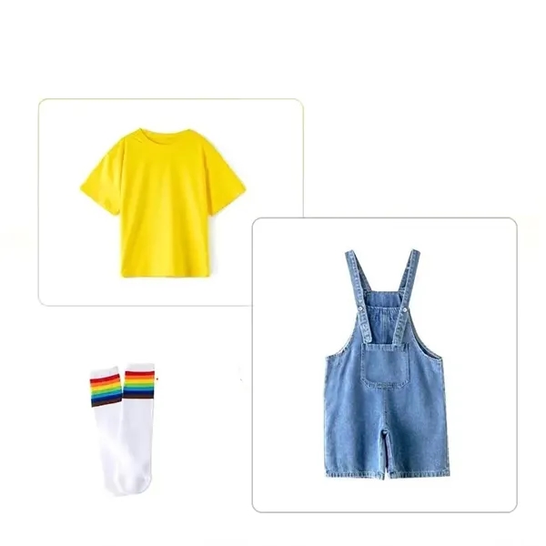 Children's T-shirt With Suspender Pants - Children's T-shirt With Suspender Pants - Image 11 of 14