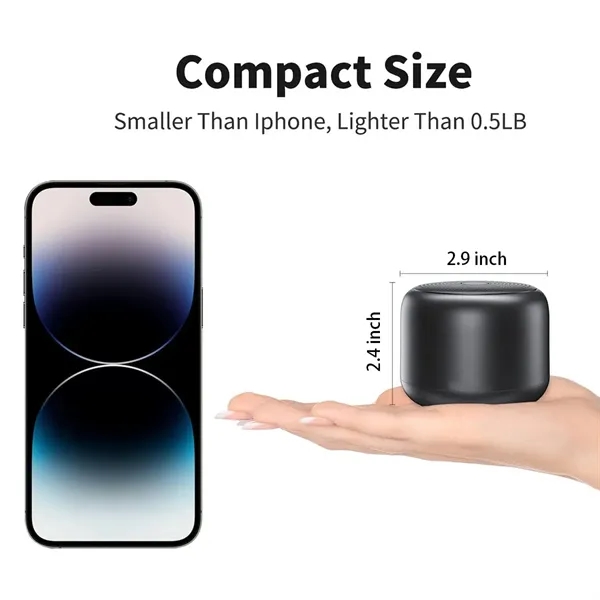 Portable Waterproof Bluetooth Speakers with Loud Sound - Portable Waterproof Bluetooth Speakers with Loud Sound - Image 1 of 4