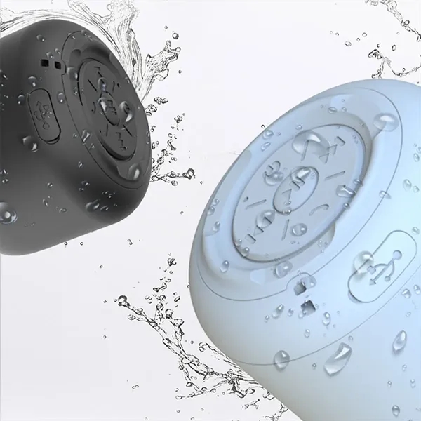 Portable Waterproof Bluetooth Speakers with Loud Sound - Portable Waterproof Bluetooth Speakers with Loud Sound - Image 3 of 4