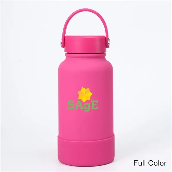 40 oz Insulated Water Bottles with Handle Lid Rubber Boot - 40 oz Insulated Water Bottles with Handle Lid Rubber Boot - Image 2 of 30