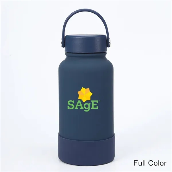 40 oz Insulated Water Bottles with Handle Lid Rubber Boot - 40 oz Insulated Water Bottles with Handle Lid Rubber Boot - Image 6 of 30