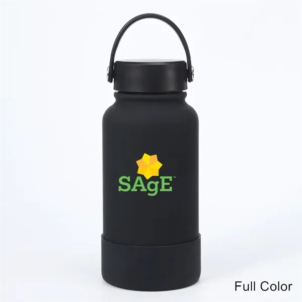 40 oz Insulated Water Bottles with Handle Lid Rubber Boot - 40 oz Insulated Water Bottles with Handle Lid Rubber Boot - Image 7 of 30