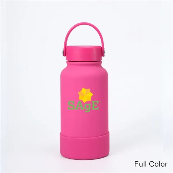 40 oz Insulated Water Bottles with Handle Lid Rubber Boot - 40 oz Insulated Water Bottles with Handle Lid Rubber Boot - Image 12 of 30
