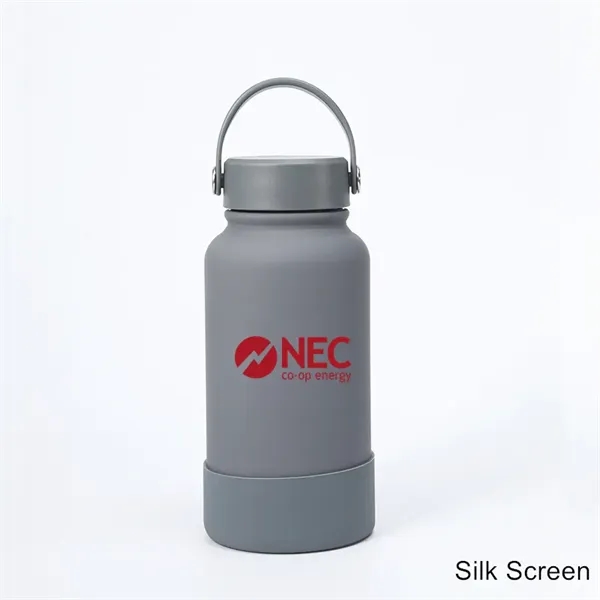 40 oz Insulated Water Bottles with Handle Lid Rubber Boot - 40 oz Insulated Water Bottles with Handle Lid Rubber Boot - Image 14 of 30
