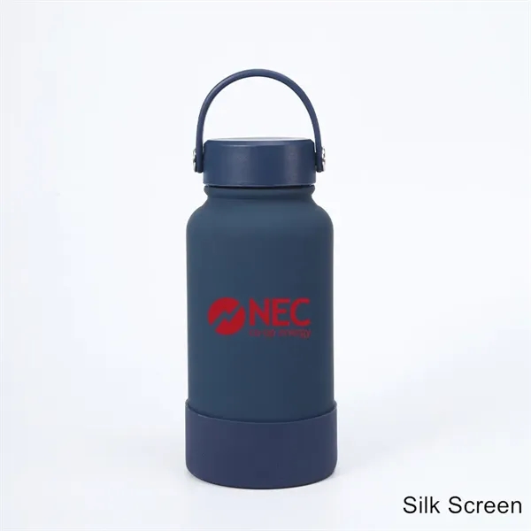 40 oz Insulated Water Bottles with Handle Lid Rubber Boot - 40 oz Insulated Water Bottles with Handle Lid Rubber Boot - Image 16 of 30