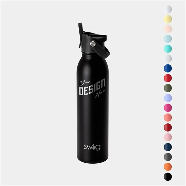 20 oz SWIG® Stainless Steel Insulated Flip Sip Water Bottle - 20 oz SWIG® Stainless Steel Insulated Flip Sip Water Bottle - Image 0 of 18
