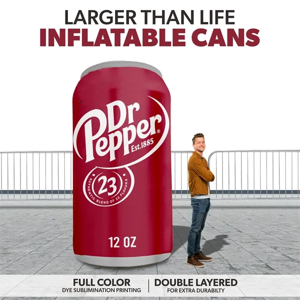 Custom Inflatable 15ft Can Set w/ Blower - Custom Inflatable 15ft Can Set w/ Blower - Image 2 of 5