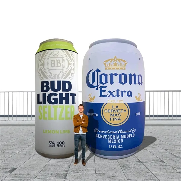Custom Inflatable 15ft Can Set w/ Blower - Custom Inflatable 15ft Can Set w/ Blower - Image 0 of 5