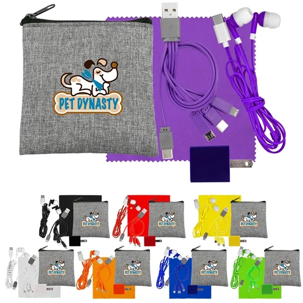 Recycled Ultimate Colorful Techie Kit - Recycled Ultimate Colorful Techie Kit - Image 0 of 19