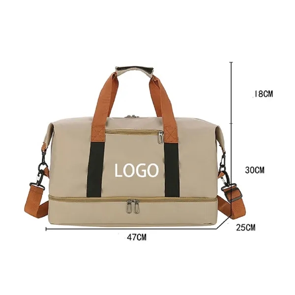 Large Capacity Dry Wet Separation Duffel Bag - Large Capacity Dry Wet Separation Duffel Bag - Image 1 of 3