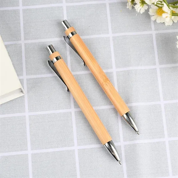 Plastic Click Action Black Gen Ink Retractable Ballpoint Pen - Plastic Click Action Black Gen Ink Retractable Ballpoint Pen - Image 2 of 2