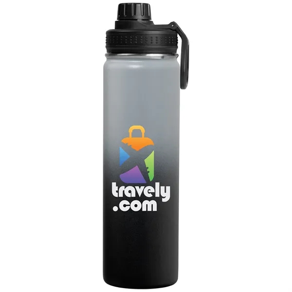 Alaska Ombre - 25 oz. SS Double Wall Water Bottle - ColorJet - Alaska Ombre - 25 oz. SS Double Wall Water Bottle - ColorJet - Image 4 of 4