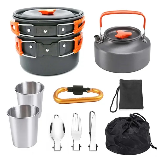 Portable Camping Cookware Kit 11 In 1 - Portable Camping Cookware Kit 11 In 1 - Image 4 of 5
