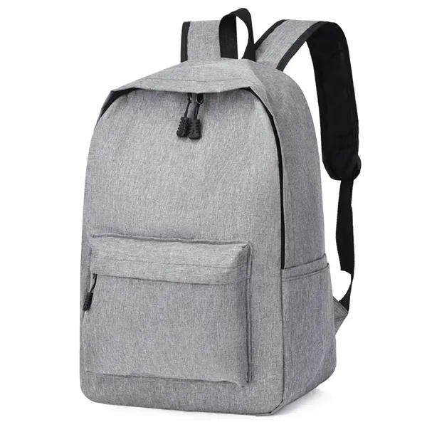 Casual Lightweight Nylon Student Travel School Backpack - Casual Lightweight Nylon Student Travel School Backpack - Image 2 of 3