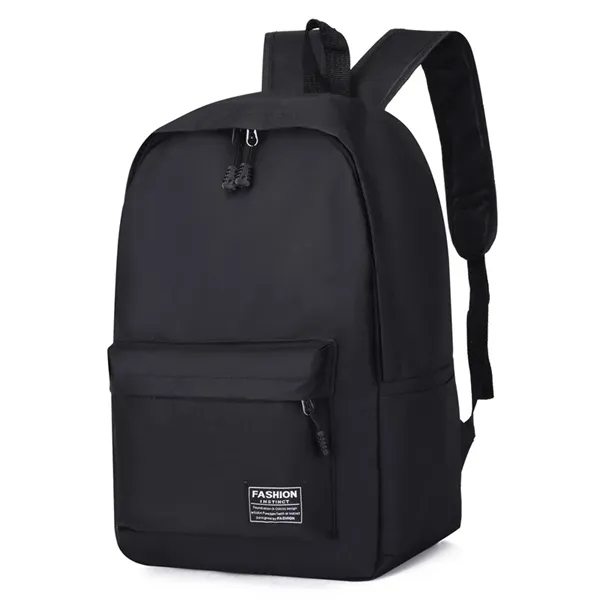 Casual Lightweight Nylon Student Travel School Backpack - Casual Lightweight Nylon Student Travel School Backpack - Image 3 of 3