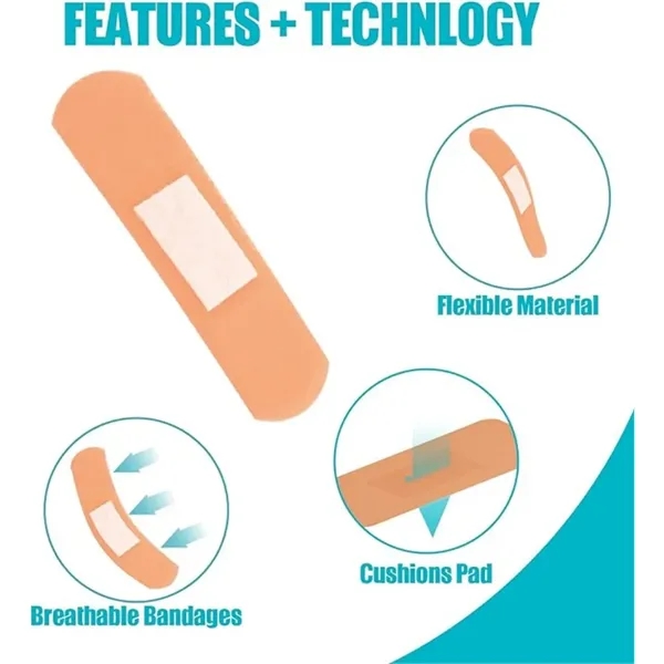 Coustom Assorted Sizes Fingertip Bandages - Coustom Assorted Sizes Fingertip Bandages - Image 2 of 2