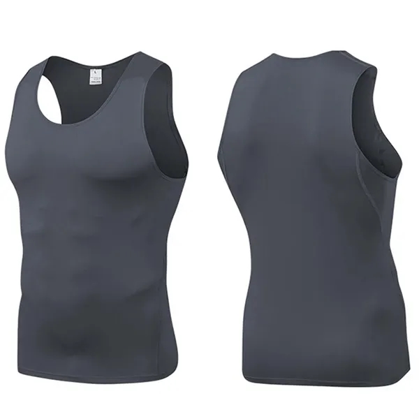 Sleeveless Compression Shirt - Sleeveless Compression Shirt - Image 2 of 4
