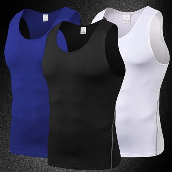 Sleeveless Compression Shirt - Sleeveless Compression Shirt - Image 4 of 4