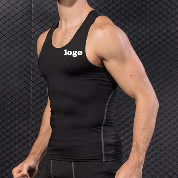 Sleeveless Compression Shirt - Sleeveless Compression Shirt - Image 1 of 4