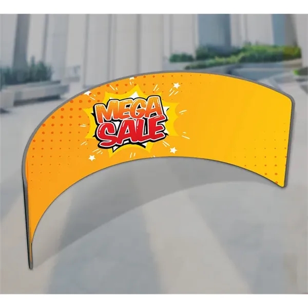 10 ft Exhibit Backdrop H2 - Single Sided  10' x 5' - 10 ft Exhibit Backdrop H2 - Single Sided  10' x 5' - Image 1 of 2