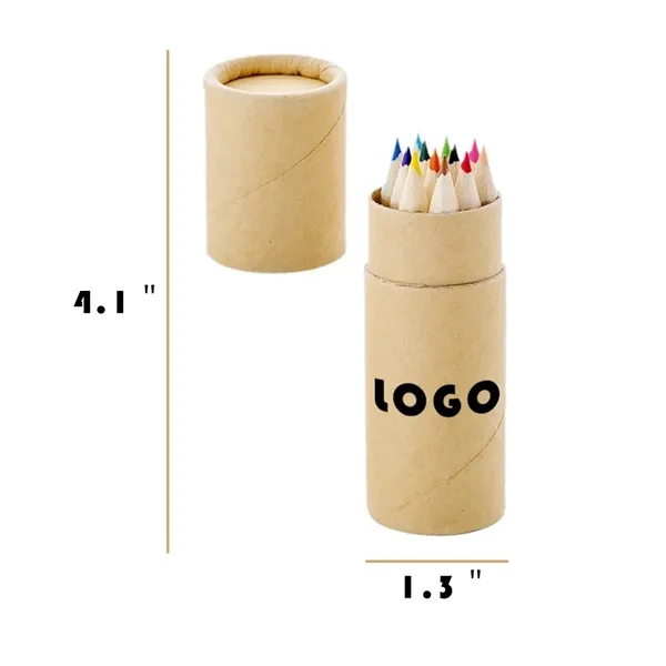 Customizable Wooden Colored Pencils - Customizable Wooden Colored Pencils - Image 1 of 1