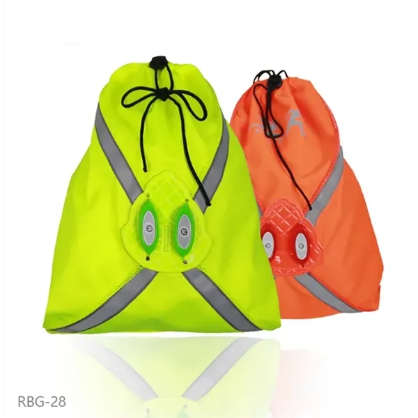 LED fiber strawstring bag - LED fiber strawstring bag - Image 3 of 3