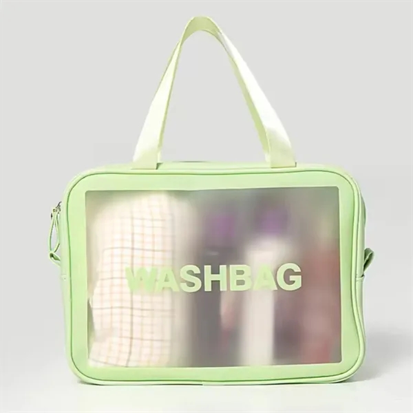 Clear Travel Toiletry Bag - Clear Travel Toiletry Bag - Image 1 of 3