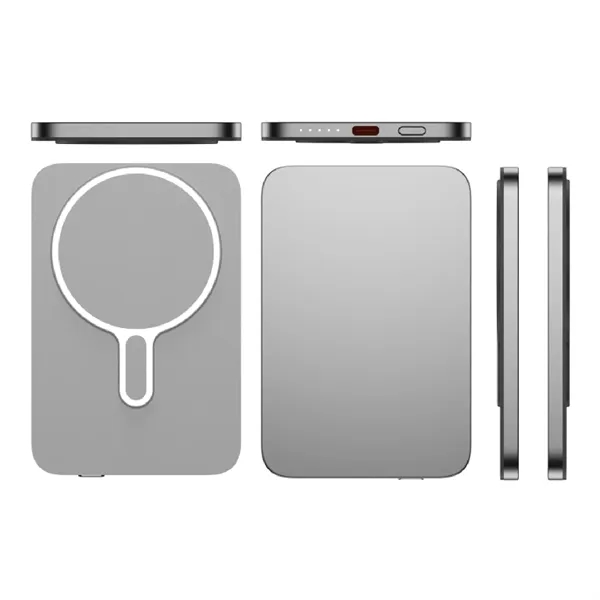 15W MagSafe Magnetic Wireless Power Bank - 15W MagSafe Magnetic Wireless Power Bank - Image 4 of 8