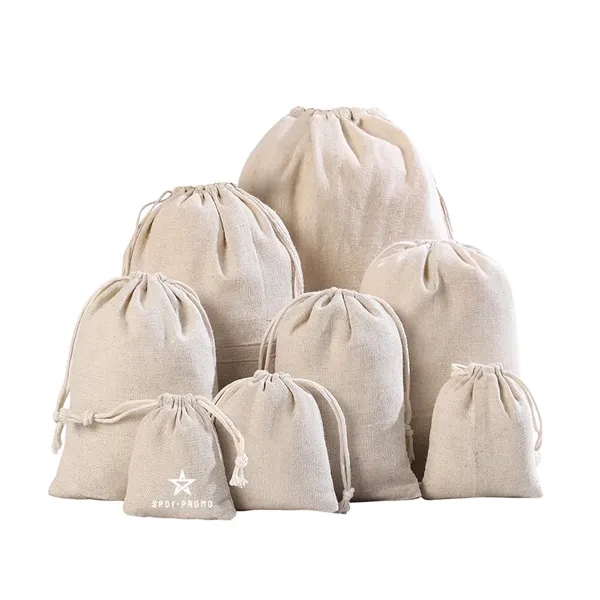 Cotton Drawstring Bag - Cotton Drawstring Bag - Image 0 of 3