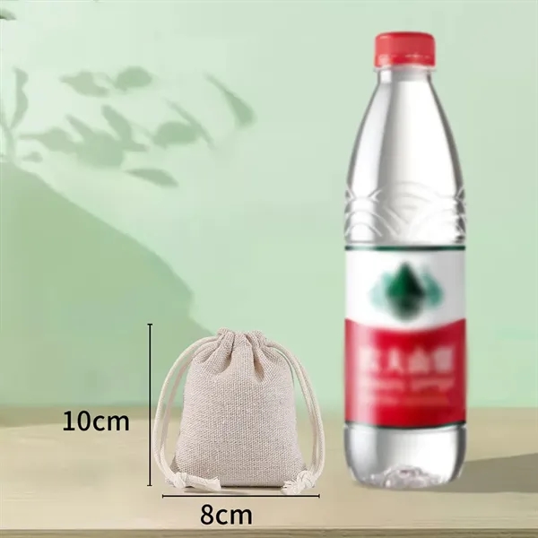 Cotton Drawstring Bag - Cotton Drawstring Bag - Image 3 of 3