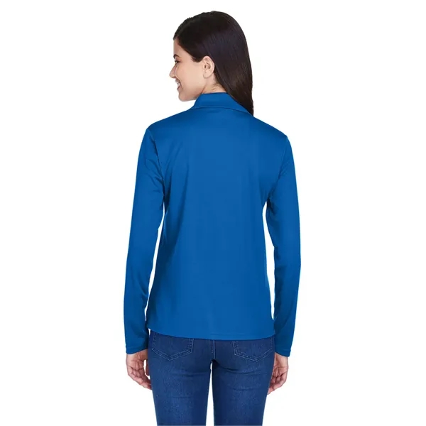 CORE365 Ladies' Pinnacle Performance Long-Sleeve Pique Polo - CORE365 Ladies' Pinnacle Performance Long-Sleeve Pique Polo - Image 8 of 58