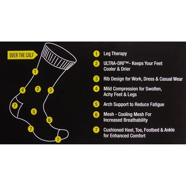 Women's Compression Socks with Oversized DTF - Women's Compression Socks with Oversized DTF - Image 4 of 4