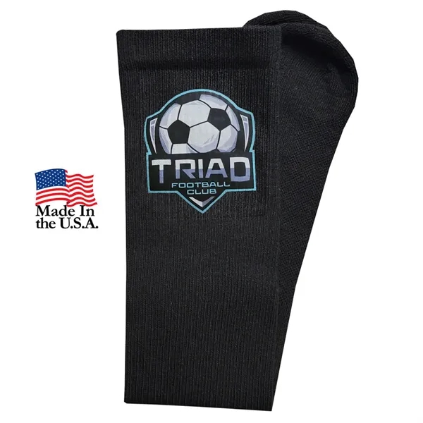 Men's Compression Socks with Oversized DTF - Men's Compression Socks with Oversized DTF - Image 3 of 4