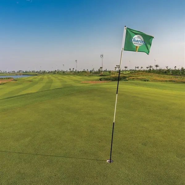 14" x 20" Single Reverse Golf Flag with Heading & Grommets - 14" x 20" Single Reverse Golf Flag with Heading & Grommets - Image 9 of 9