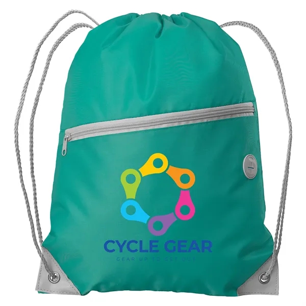 Daypack - RPET Drawstring Backpack - ColorJet - Daypack - RPET Drawstring Backpack - ColorJet - Image 2 of 3