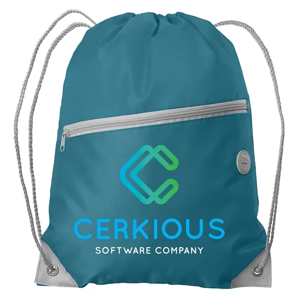 Daypack - RPET Drawstring Backpack - ColorJet - Daypack - RPET Drawstring Backpack - ColorJet - Image 3 of 3