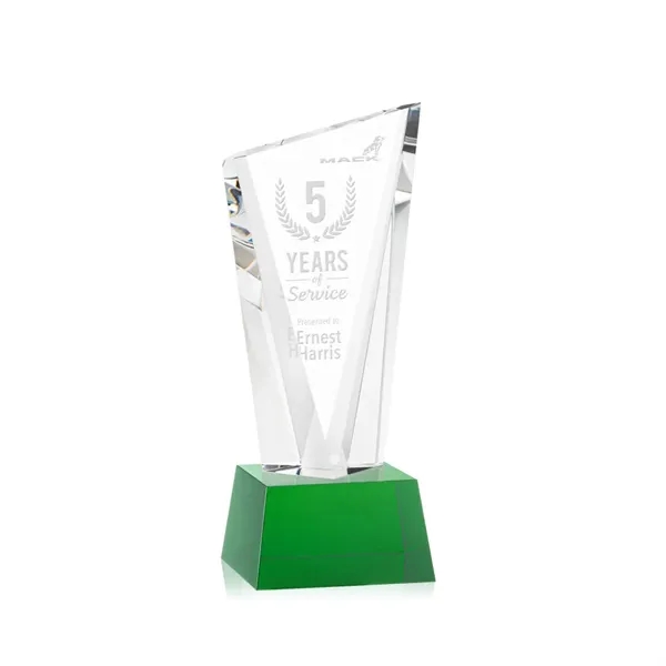 Plymouth Award on Robson Base - Green
