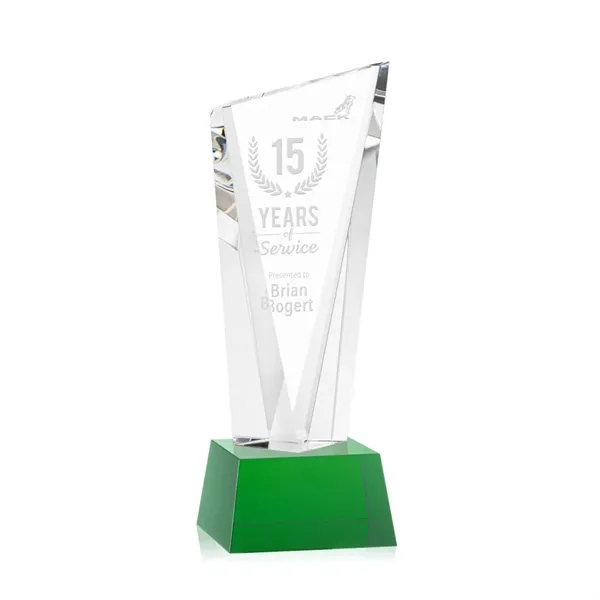 Plymouth Award on Robson Base - Green