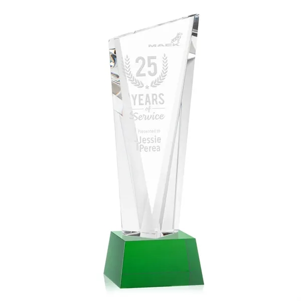 Plymouth Award on Robson Base - Green