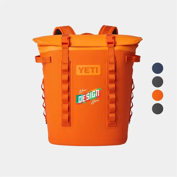 36-Can YETI® Insulated Soft Cooler Backpack 15.3" x 18.1" - 36-Can YETI® Insulated Soft Cooler Backpack 15.3" x 18.1" - Image 0 of 8