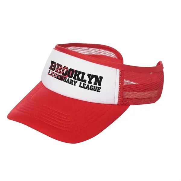 Two Tone Polyester Visors - Two Tone Polyester Visors - Image 3 of 4