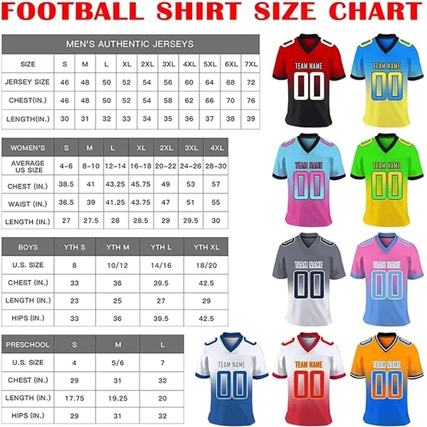 Full Color Sublimation Football Jersey Shirt - Full Color Sublimation Football Jersey Shirt - Image 1 of 1