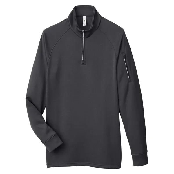 CORE365 Unisex Fusion ChromaSoft™ Fleece Quarter-Zip - CORE365 Unisex Fusion ChromaSoft™ Fleece Quarter-Zip - Image 11 of 23