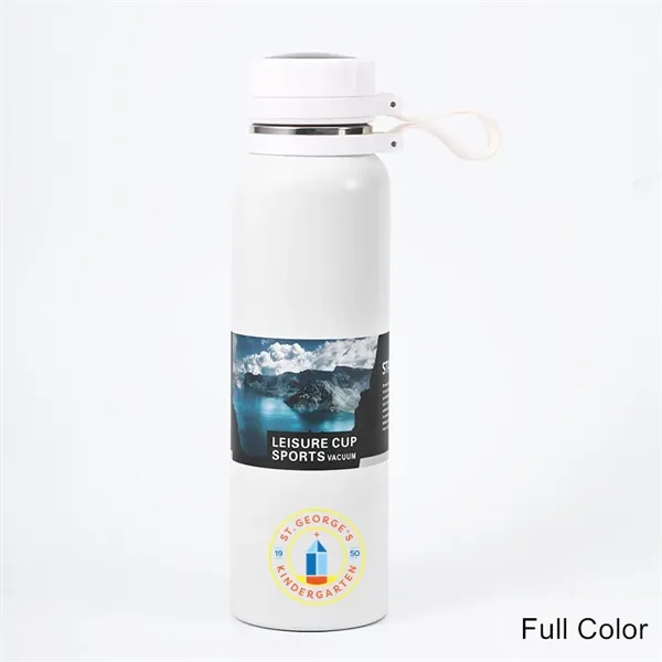1 L Portable Stainless Steel Vacuum Flask Water Thermos Cup - 1 L Portable Stainless Steel Vacuum Flask Water Thermos Cup - Image 1 of 15