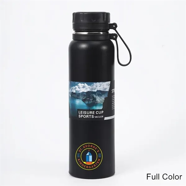 1 L Portable Stainless Steel Vacuum Flask Water Thermos Cup - 1 L Portable Stainless Steel Vacuum Flask Water Thermos Cup - Image 2 of 15