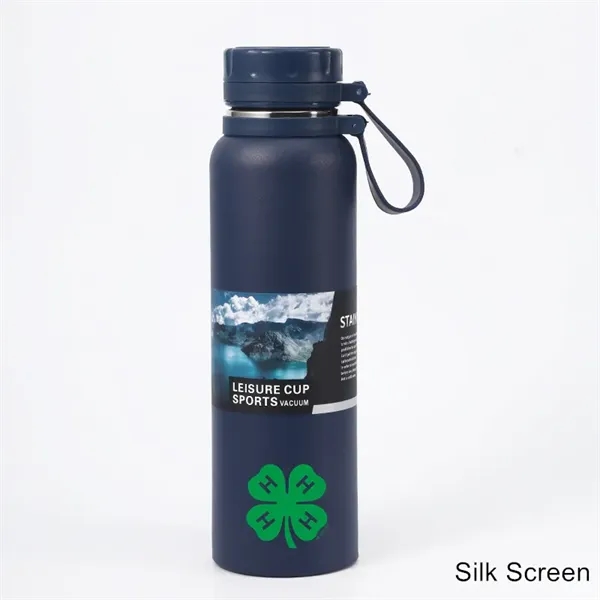 1 L Portable Stainless Steel Vacuum Flask Water Thermos Cup - 1 L Portable Stainless Steel Vacuum Flask Water Thermos Cup - Image 3 of 15