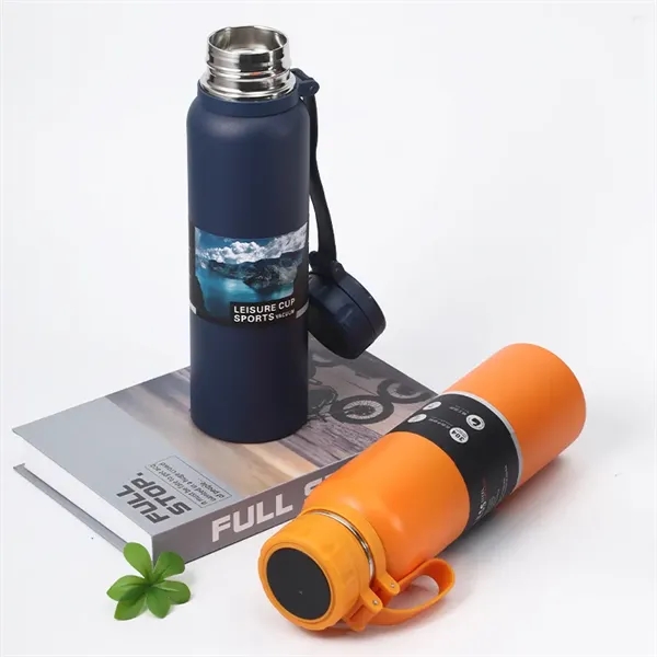 1 L Portable Stainless Steel Vacuum Flask Water Thermos Cup - 1 L Portable Stainless Steel Vacuum Flask Water Thermos Cup - Image 8 of 15