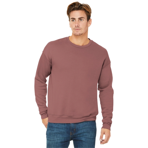 bella canvas unisex sponge fleece drop shoulder sweatshirt