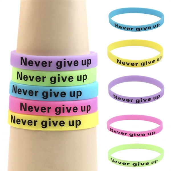 Sprinters Glow In The Dark Silicone Bracelet - Sprinters Glow In The Dark Silicone Bracelet - Image 2 of 3