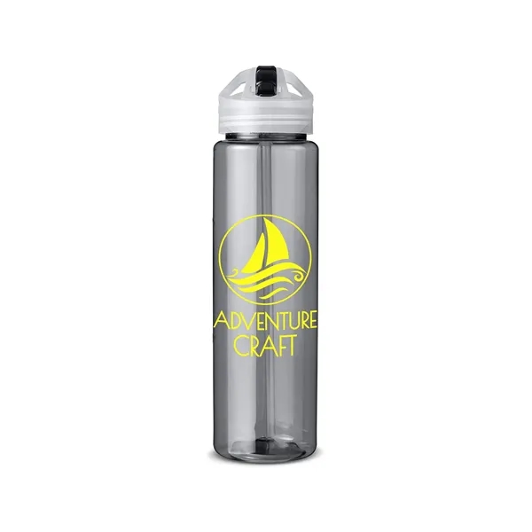 Prime Line 32oz PET Sports Bottle With Flip Up Straw - Prime Line 32oz PET Sports Bottle With Flip Up Straw - Image 0 of 8